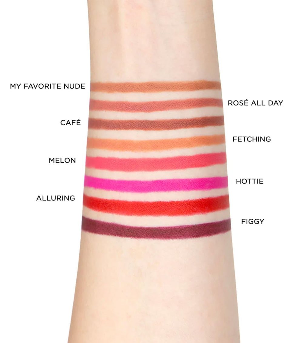 L.A. COLORS Gel Lipliner Café CP676, fórmula de larga duración para labios definidos