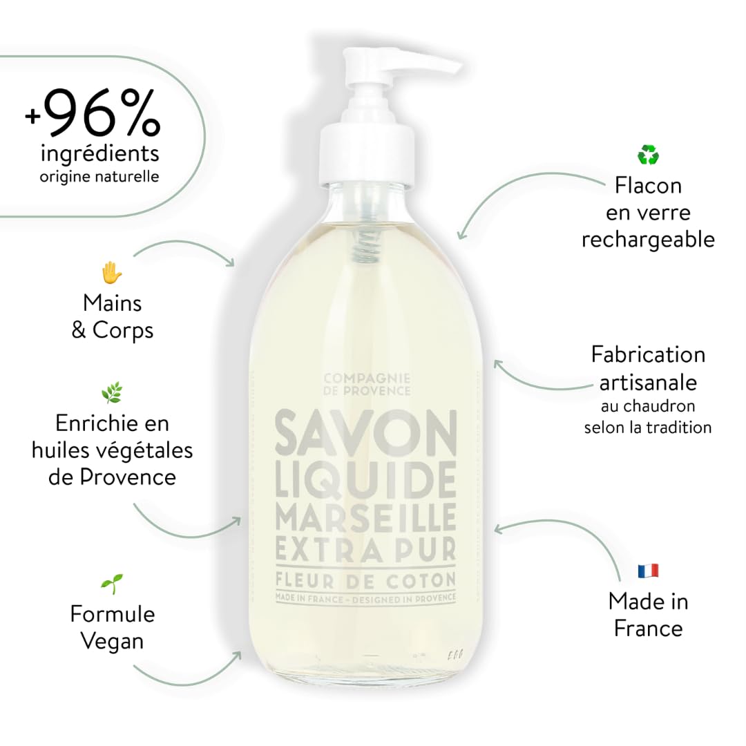 La Compagnie de Provence fragancia Flor de Algodón, notas florales y almizcle