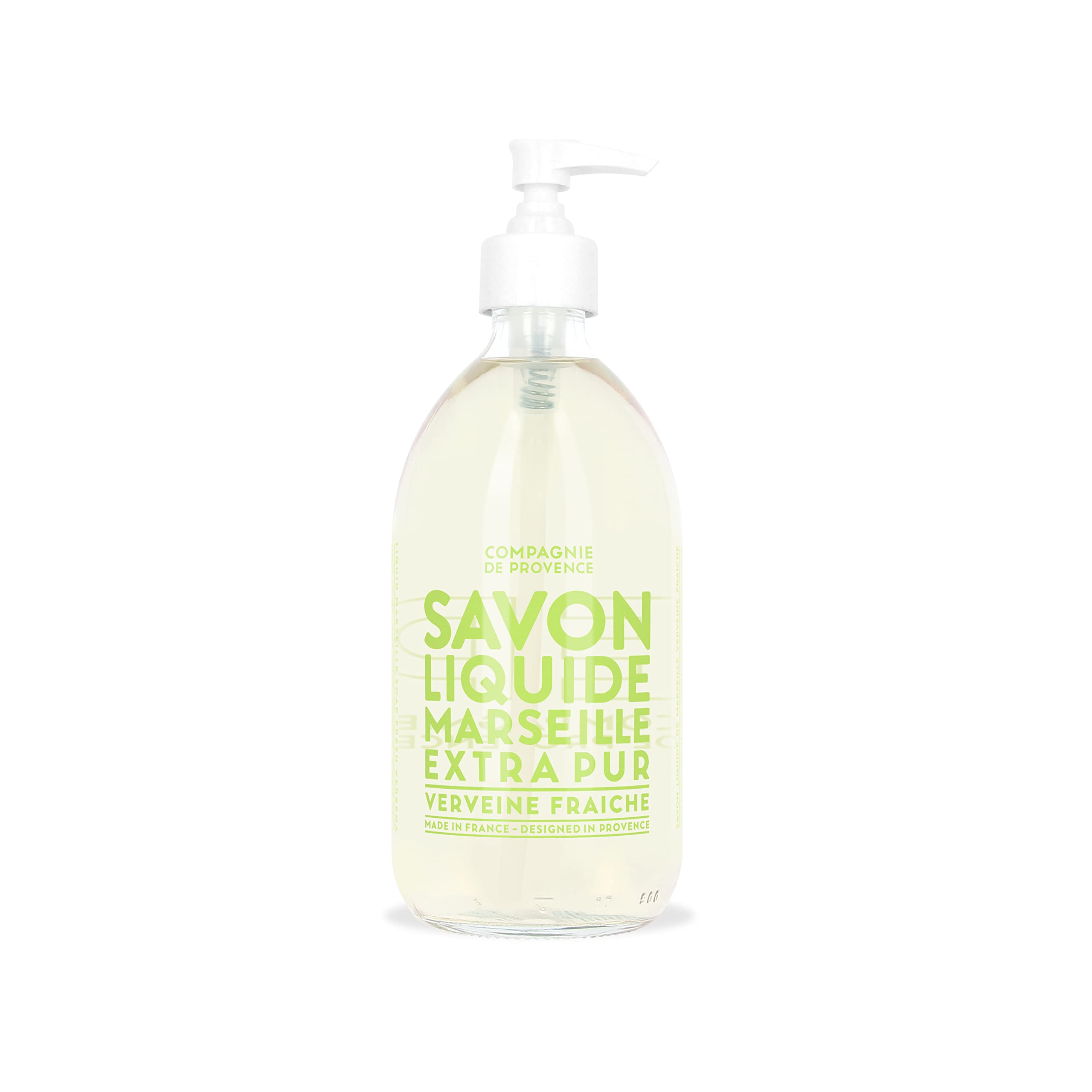 La Compagnie de Provence jabón líquido verbena en botella con dosificador, uso diario