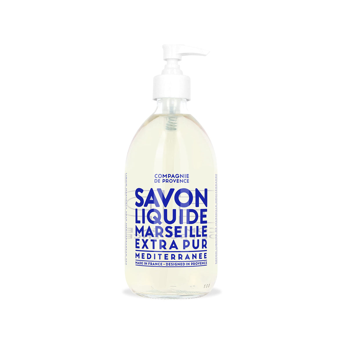 La Compagnie de Provence jabon Marseille Extra Puro, frasco con bomba para manos suaves.