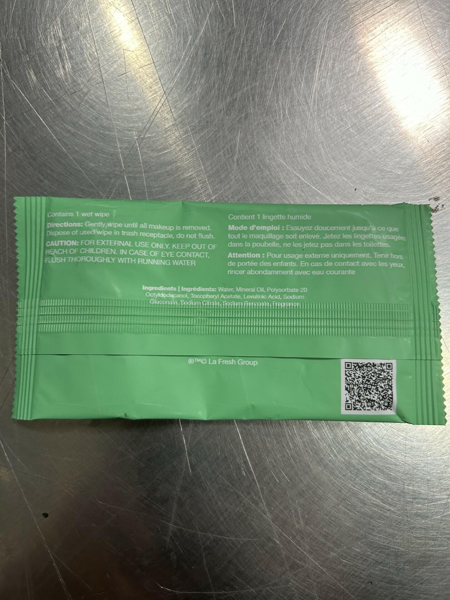 Desmaquillante mineral La Fresh con tacto sedoso para piel sensible