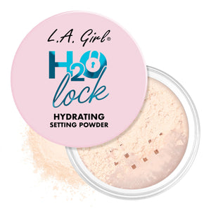 L.A. Girl H2O Lock polvos hidratantes en puff para acabado suave