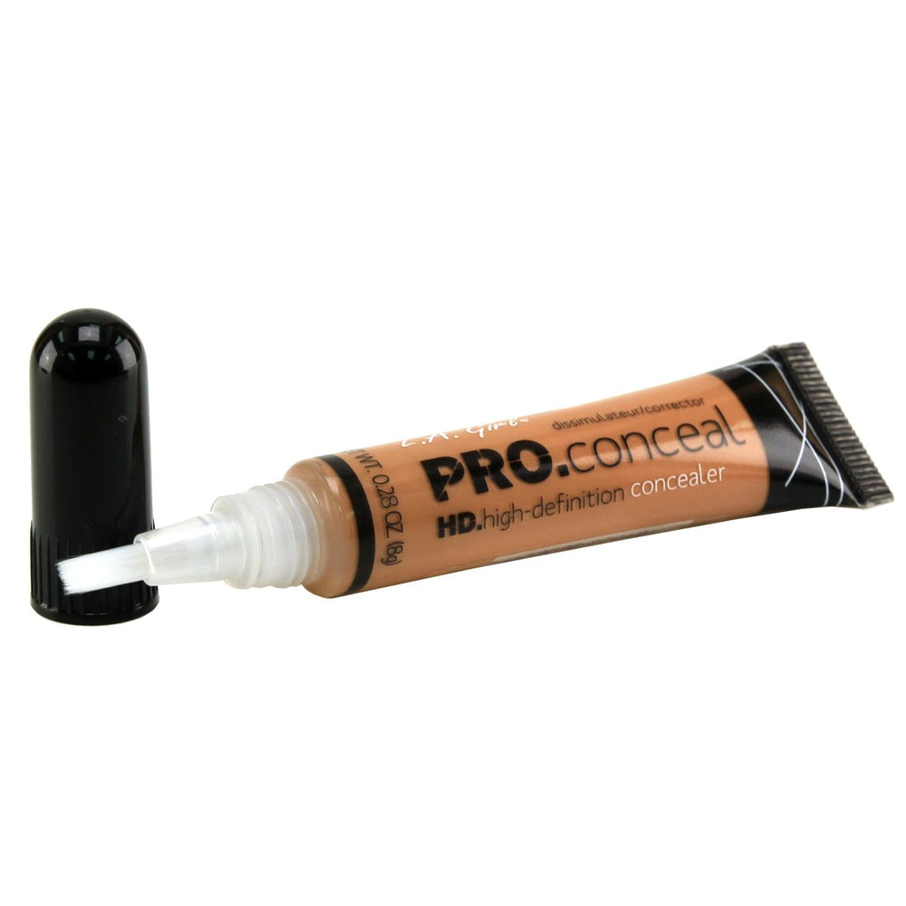 Tubo de maquillaje L.A. Girl HD Pro Conceal Toffee para camuflar ojeras con tono Toffee.