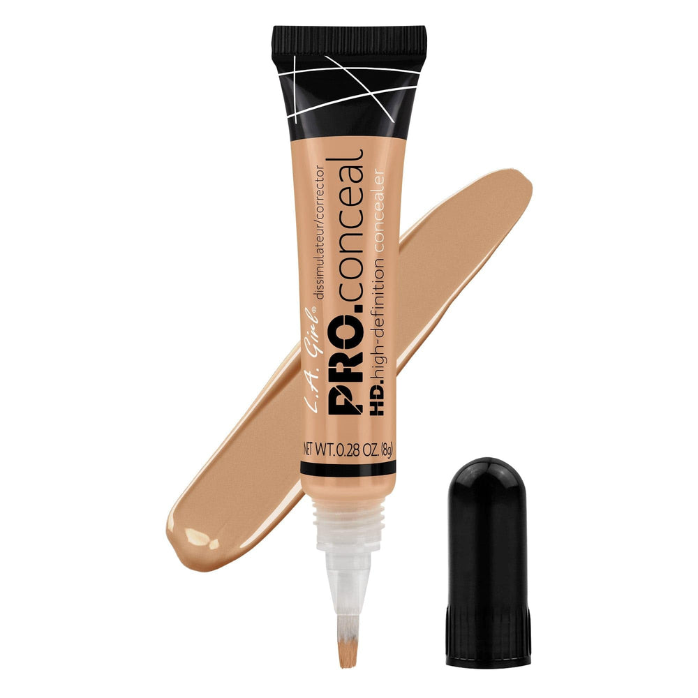 L.A. Girl HD Pro.Conceal tono claro GC960, aplicación suave para ojeras e imperfecciones.
