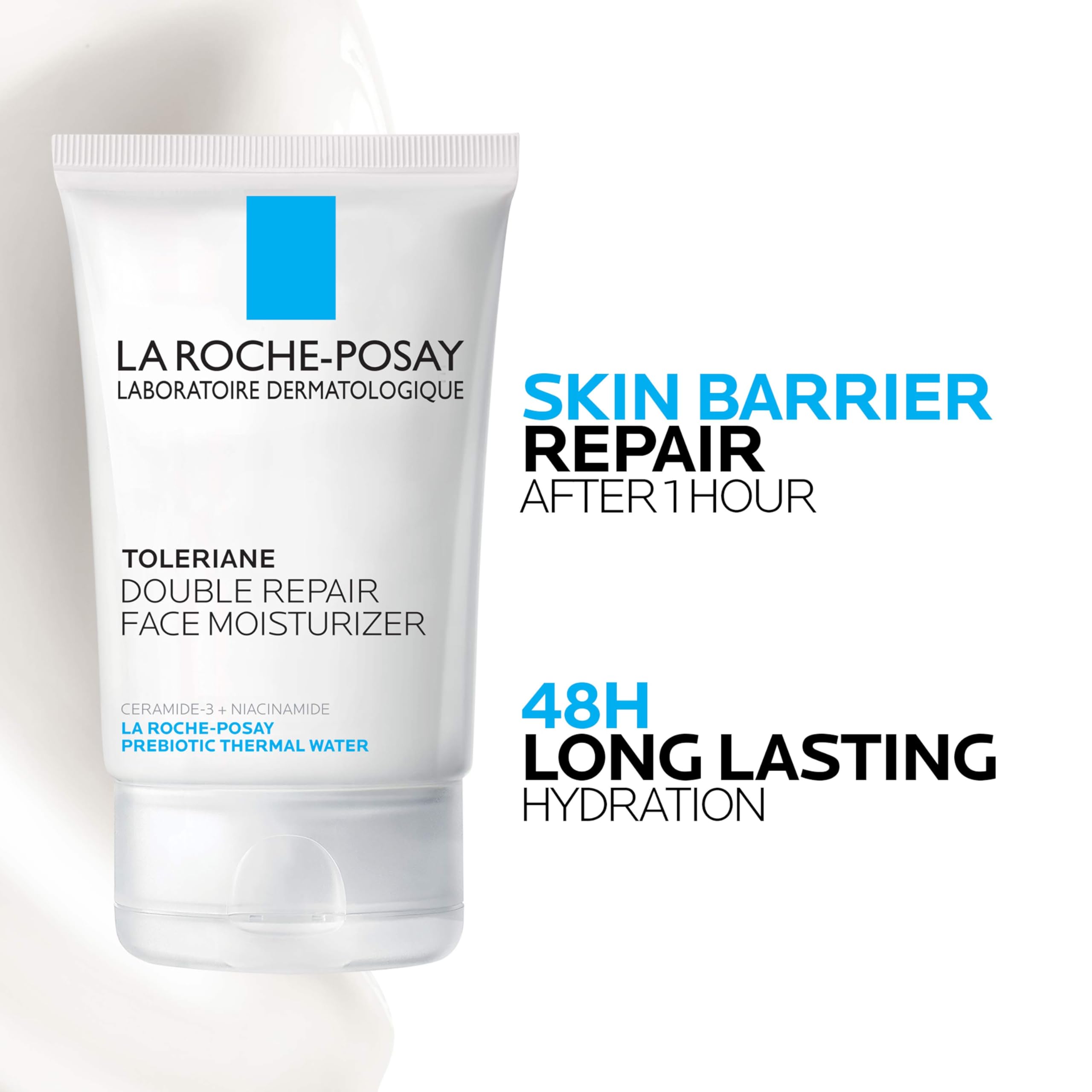 La Roche-Posay Ceramida-3: fortalece la barrera cutánea y retiene humedad.