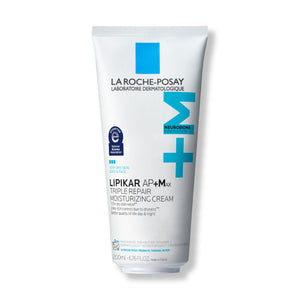 La Roche-Posay Lipikar AP+MAX en bote, crema hidratante para piel seca.