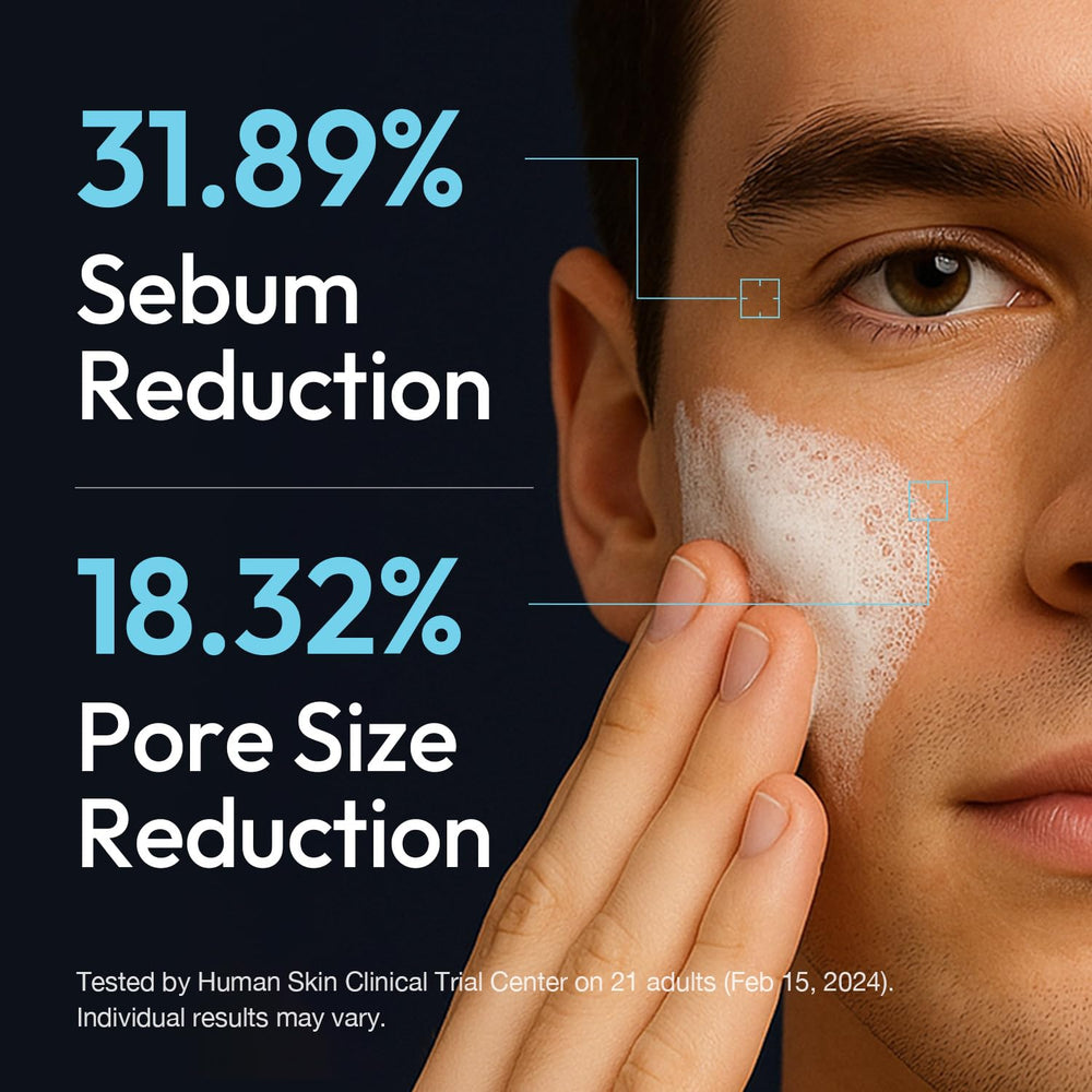 LAB BY He is_ Dual Pore Cleanser: contiene ácido salicílico para exfoliar sin resecar.