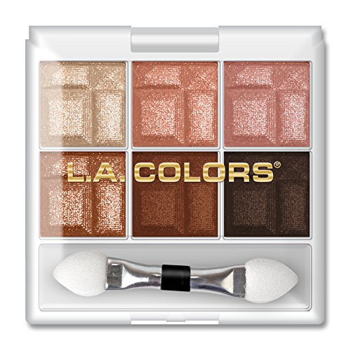 L.A. COLORS aplicador incluido facilita la aplicación precisa de las sombras