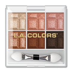 L.A. COLORS aplicador incluido facilita la aplicación precisa de las sombras