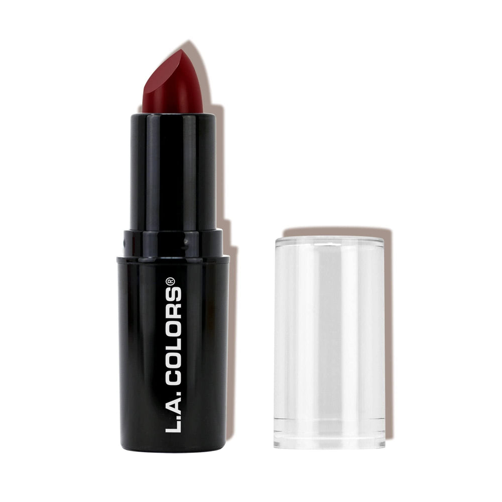 L.A. COLORS Pout Chaser Labio Cereza Maraschino, color duradero y acabado sedoso para uso diario