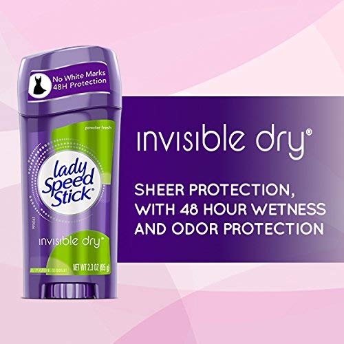 Lady Speed Stick diseño de marca, presencia en el baño