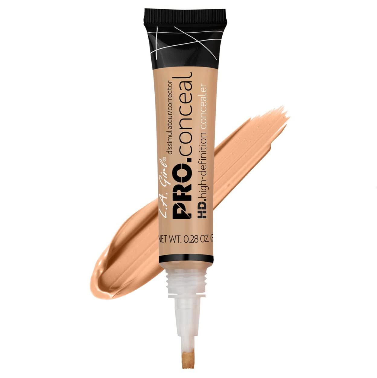 Uso diario con L.A. Girl Pro Conceal para un aspecto natural.