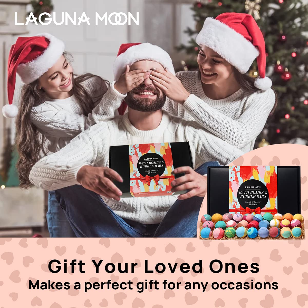LagunaMoon caja regalo elegante, lista para regalar en cualquier ocasión.