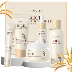 LAIKOU limpiador de arroz, limpieza suave para piel fresca