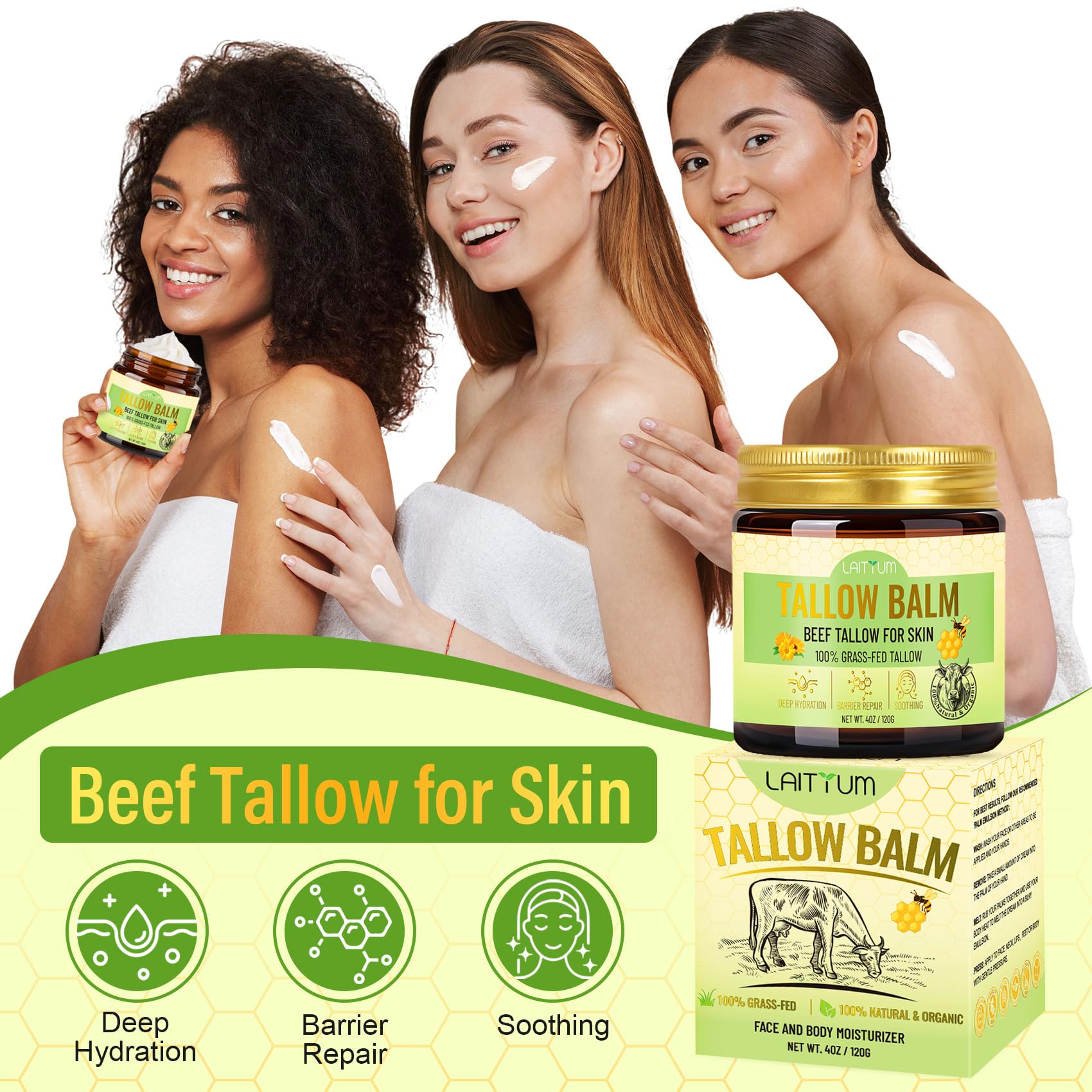 Laityum ingredientes naturales, antioxidantes para la piel.
