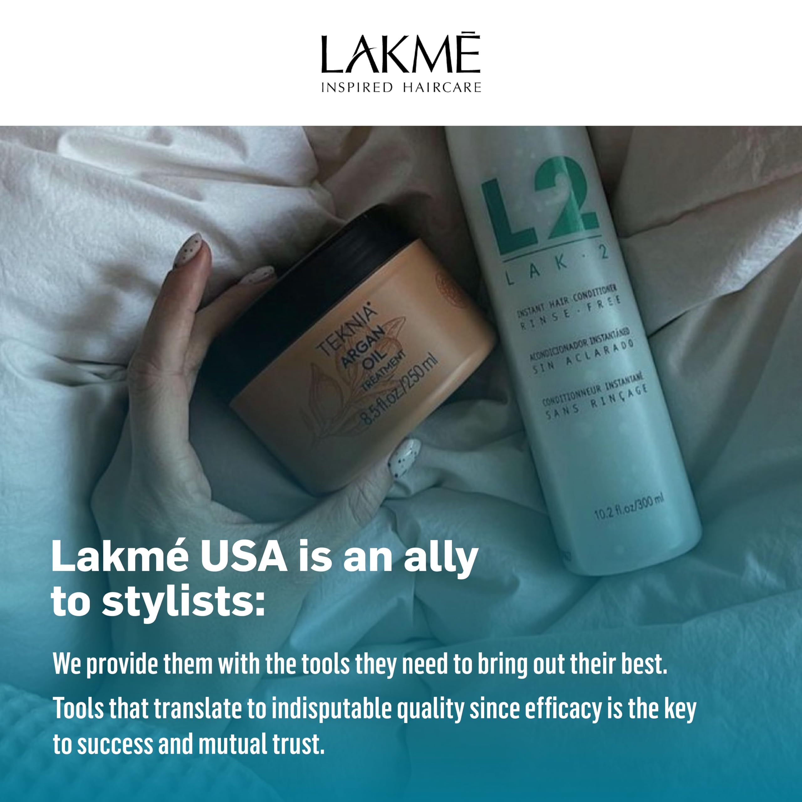 Lakmé L2: textura sedosa que se siente natural