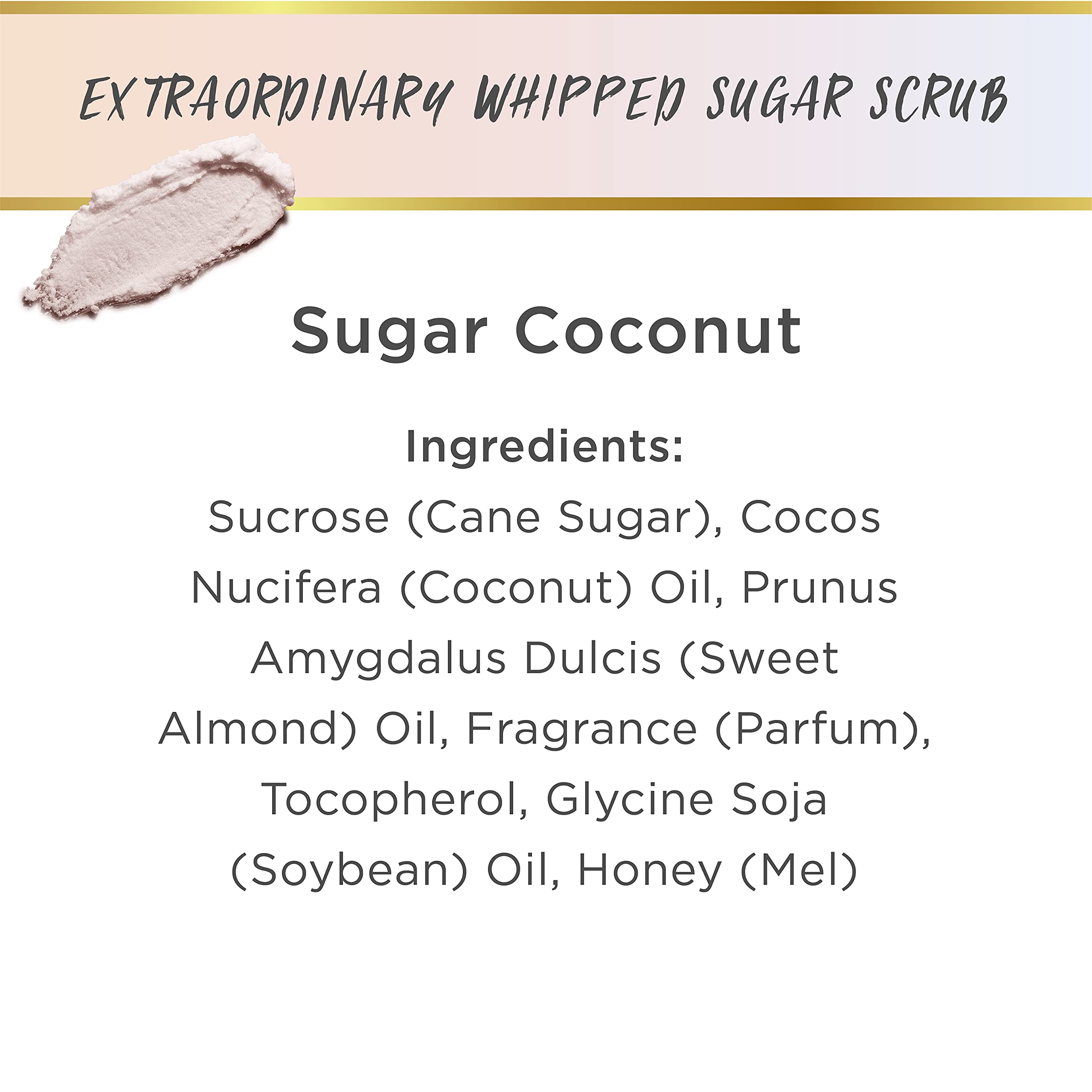 LaLicious exfoliante de azúcar de coco, ideal como regalo de spa en casa.