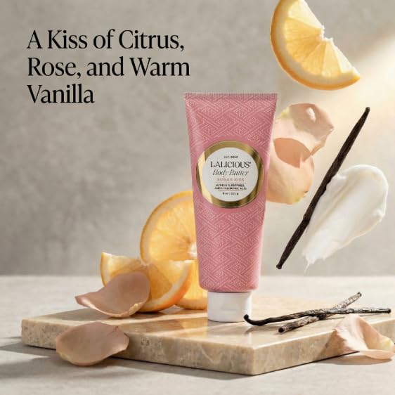LaLicious Sugar Kiss aceite de albaricoque suaviza la piel.