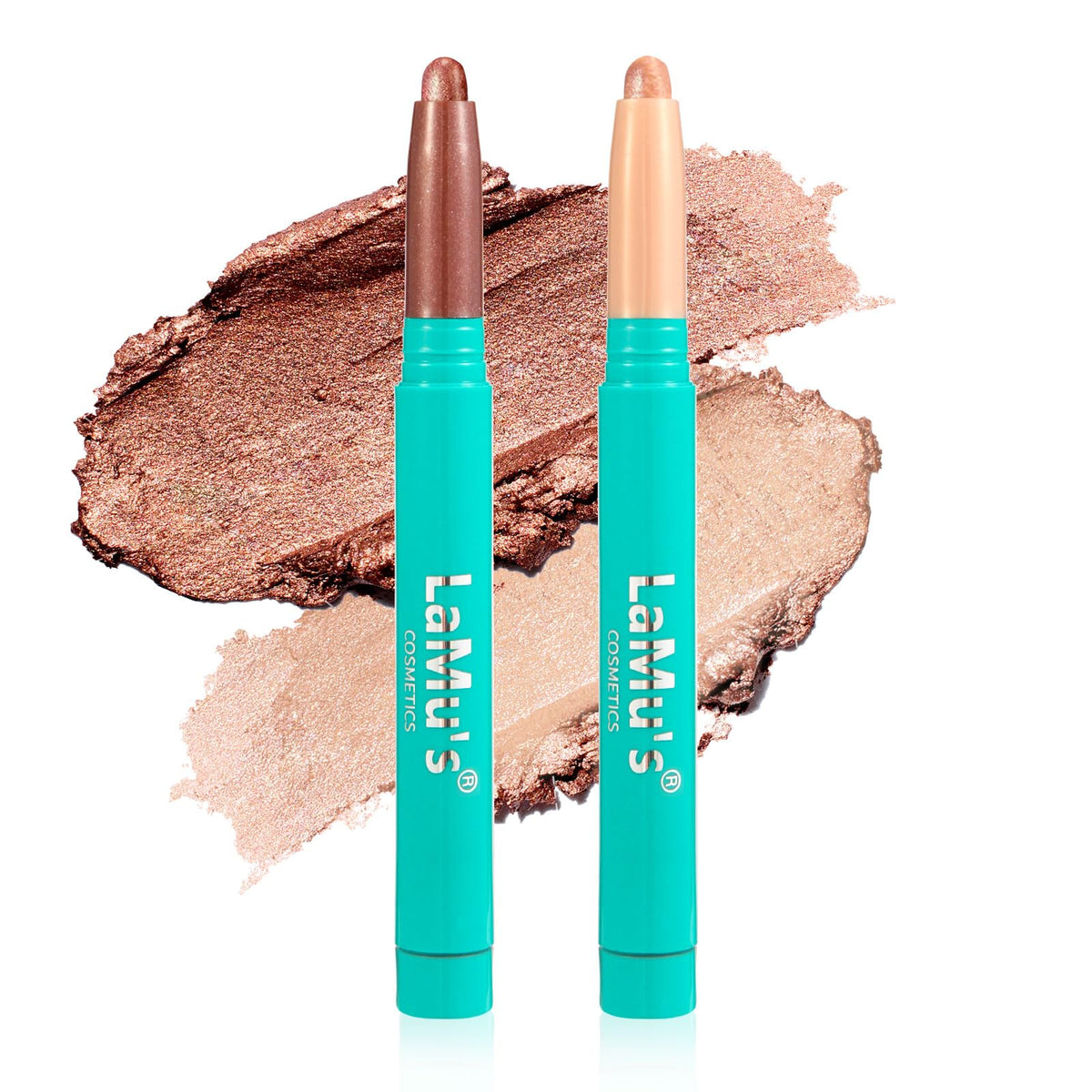 LaMu'S COSMETICS Lápiz Sombra: aplicación suave para párpados con color uniforme.