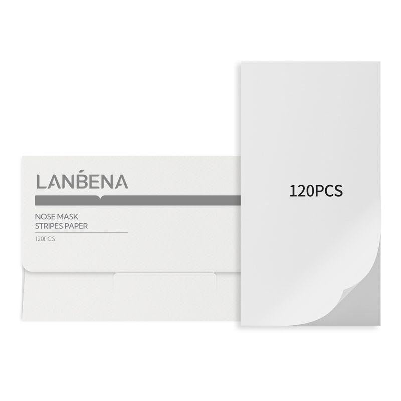 LANBENA paquete de 120 tiras para mascarilla nasal, ideal para uso diario.