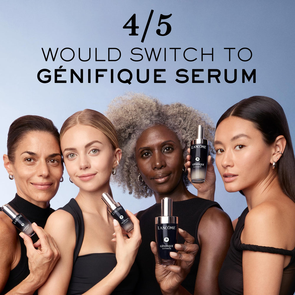 Lancôme Génifique: beta-glucano y ácido hialurónico para hidratación intensiva