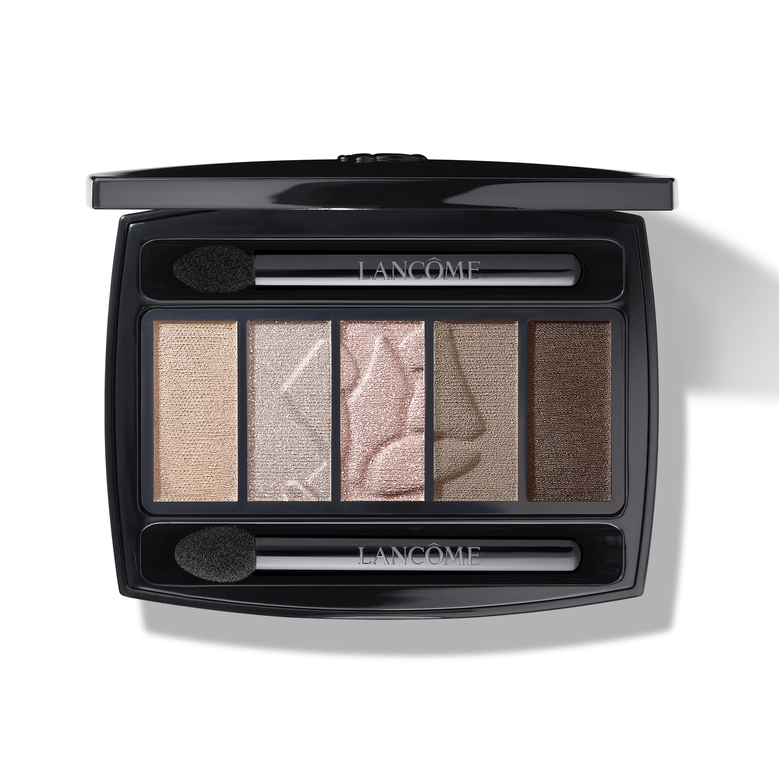 Lancôme Hypnôse paleta beige brûlé primer plano muestra pigmentación intensa