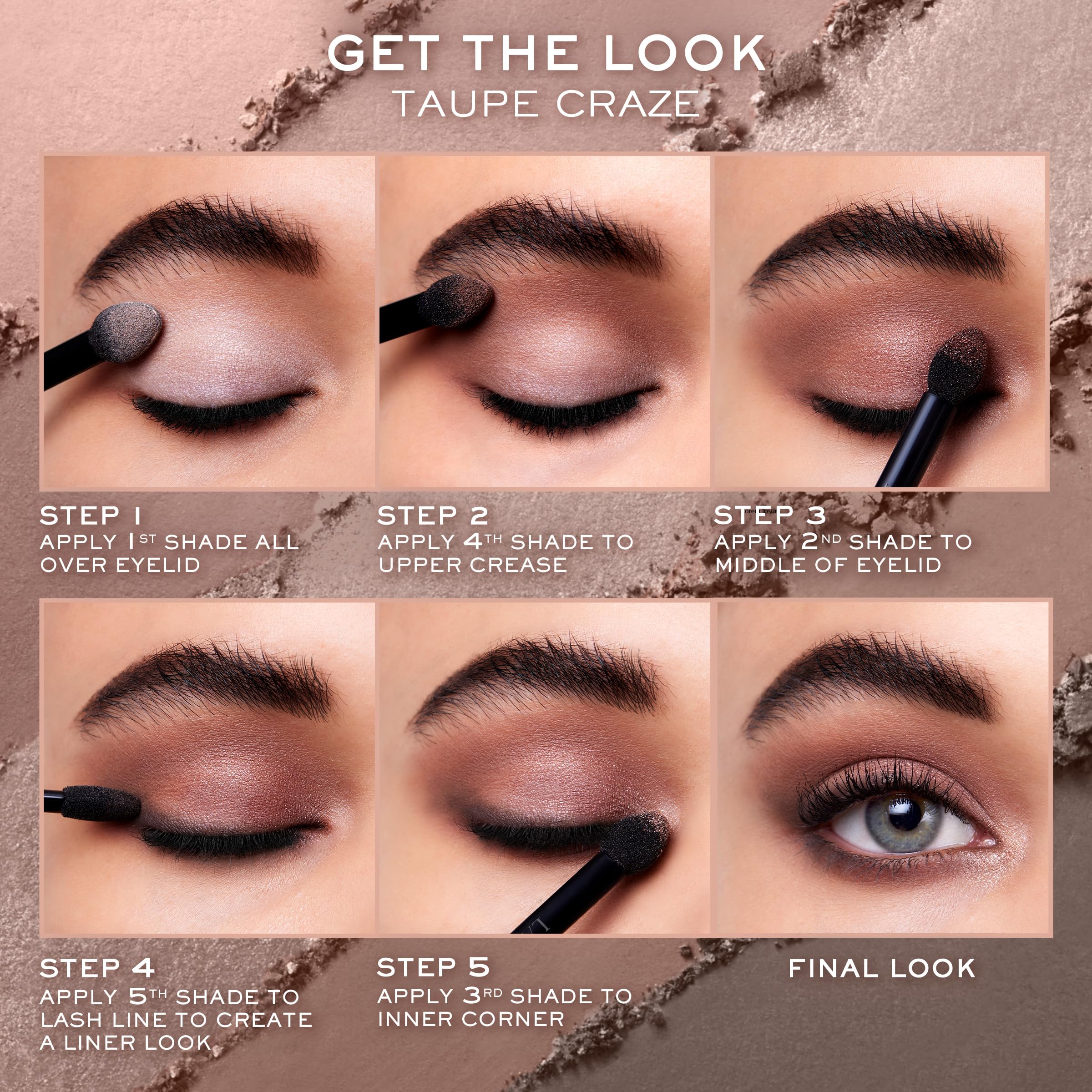 Lancôme Hypnôse textura suave facilita la aplicación de sombras beige brûlé