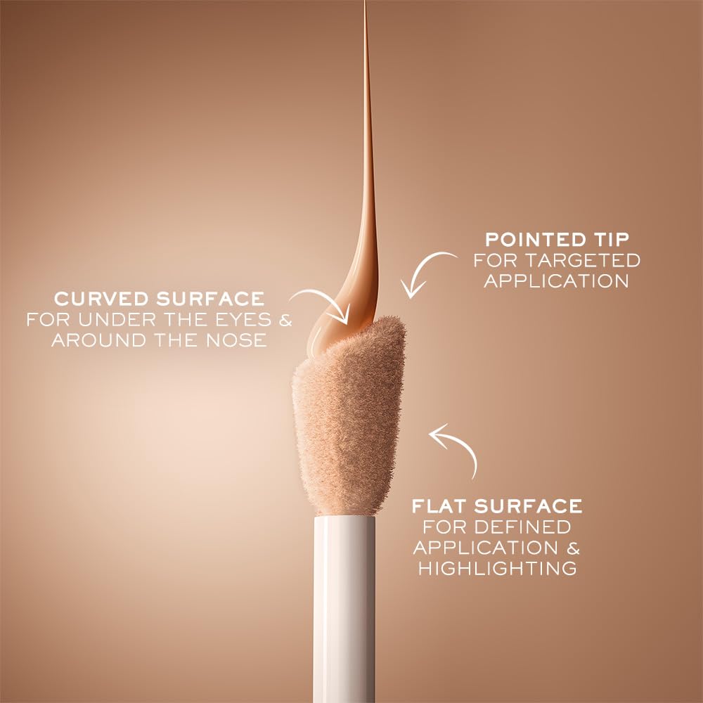 Lancôme Teint Idole Ultra Wear Concealer, uso bajo ojos, difumina ojeras y rinde más.