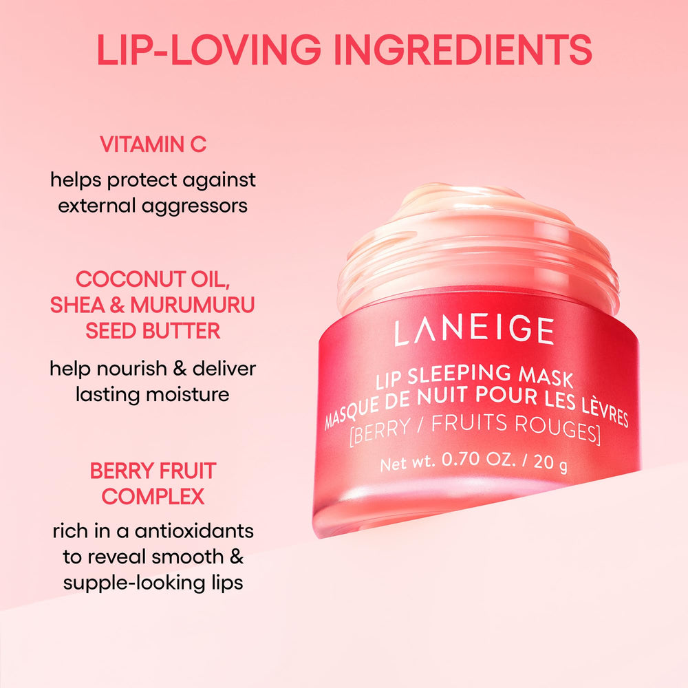 Laneige labios suaves al despertar gracias al cuidado nocturno