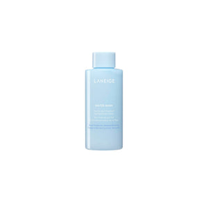 LANEIGE Water Bank Gel Mini en botella, limpieza suave sin resecar la piel.