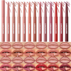 Langmanni delineador labial tonos naturales, definición diaria.