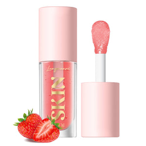 Langmanni Aceite Hidratante para Labios ofrece hidratación profunda y brillo natural.