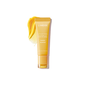 LANEIGE Lip Glowy Balm Mango: envase portátil para hidratación rápida durante el día.
