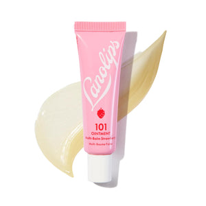 Lanolips 101 ungüento, bálsamo labial fresa para labios hidratados.
