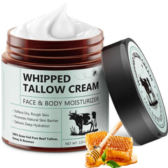 Laraspi grasa de res para piel, frasco de 4.2 oz, hidratación suave