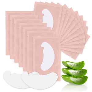LASHVIEW almohadillas para ojos hidrogel suaves y hipoalergénicas para extensiones de pestañas