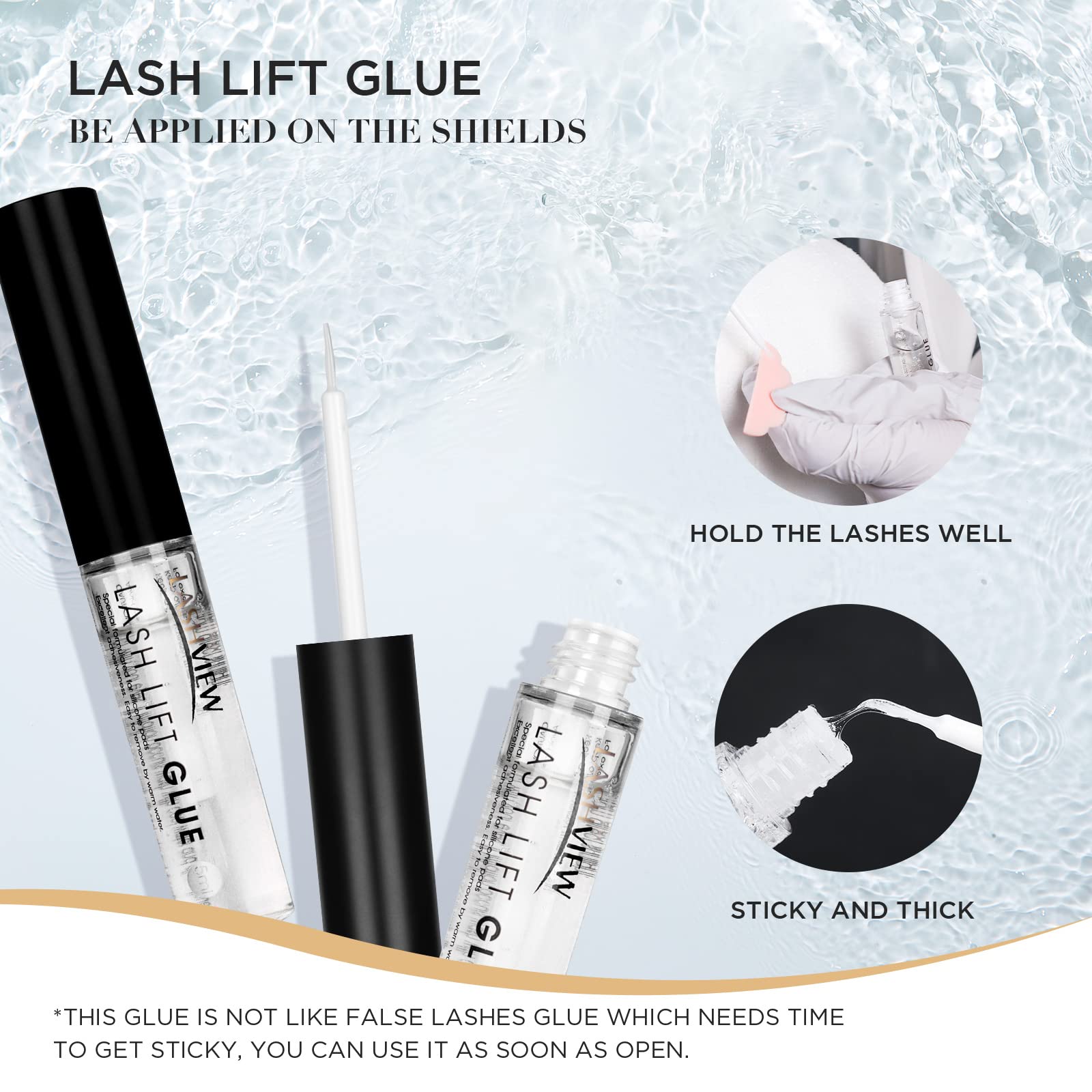 LASHVIEW varita-3en1: herramienta versátil para definición y separación.