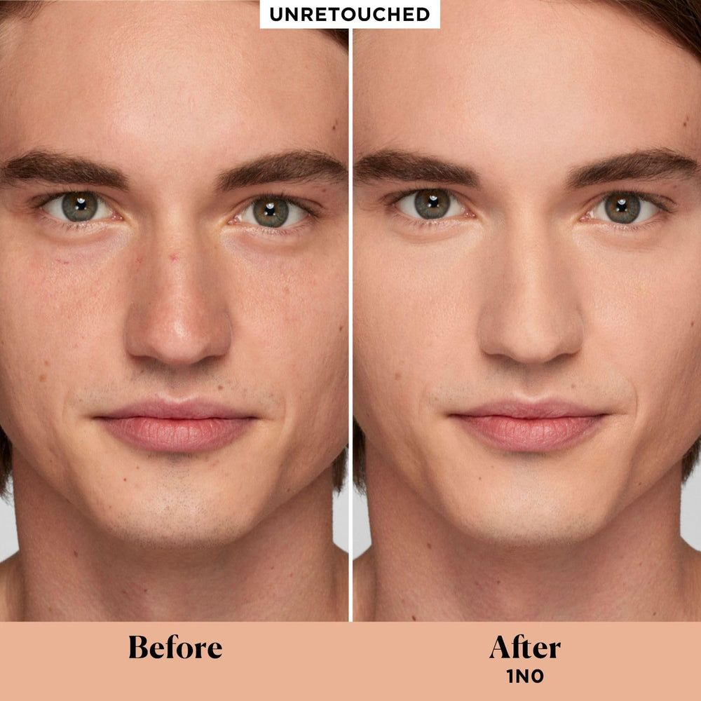 Textura sedosa de Laura Mercier Corrector Sérum para un acabado natural.
