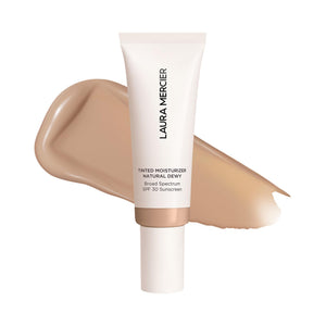 Laura Mercier hidratante tintado envase compacto para uso diario con SPF 30