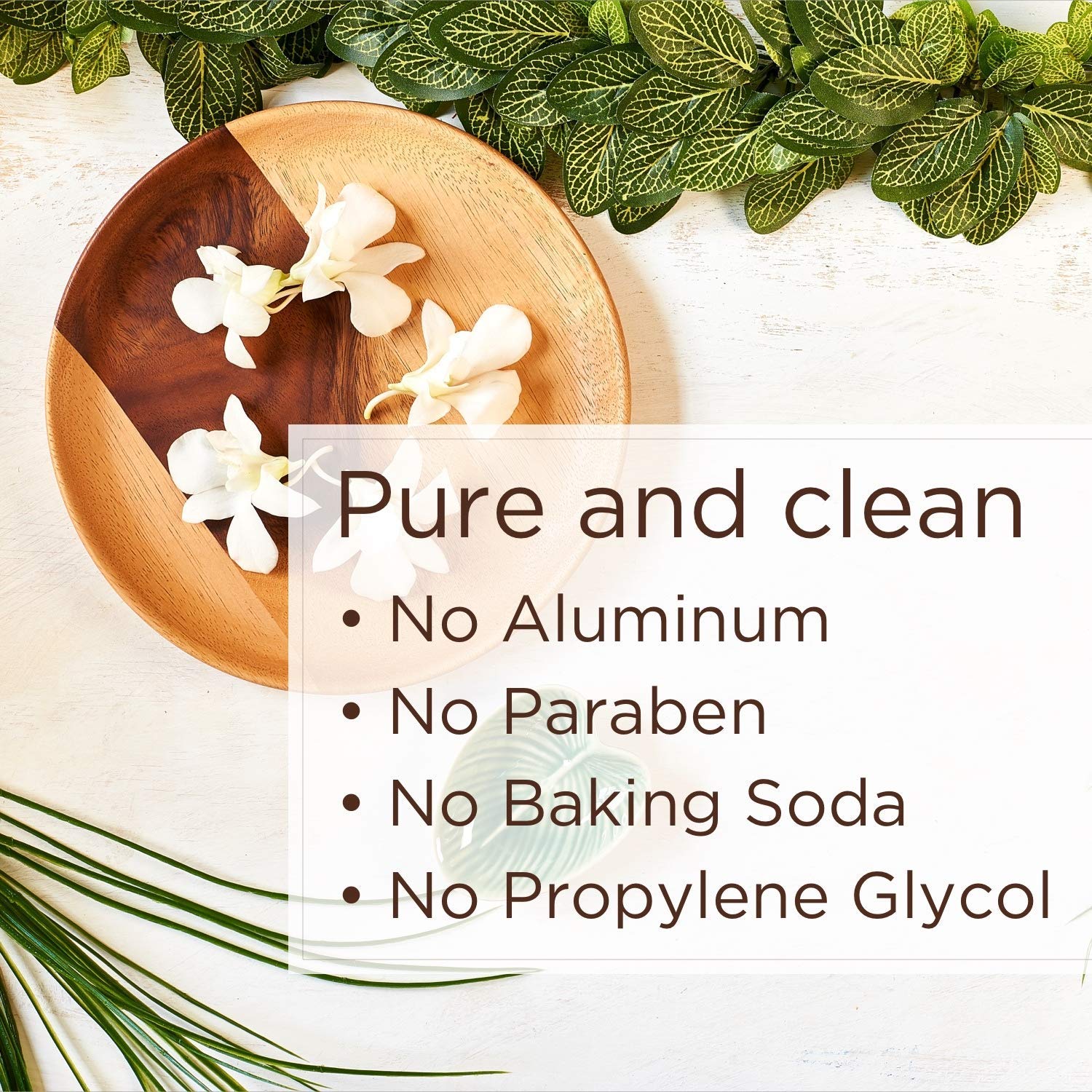 Ingredientes a base de plantas para piel sensible