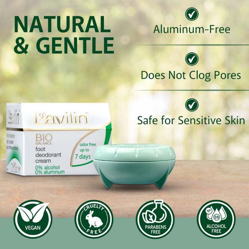 Lavilin crema desodorante para zapatos reduce olores de calzado.