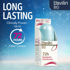 Fragancia suave de Lavilin, uso diario sin irritación.