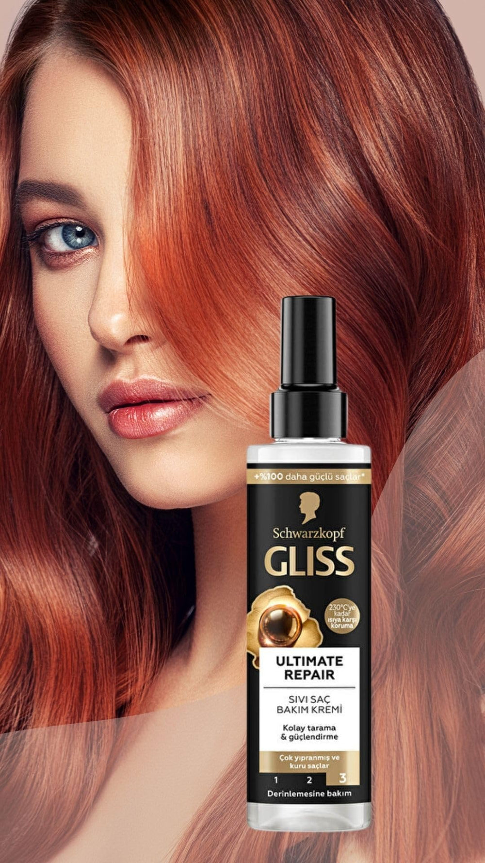 Lavis Gliss Ultimate Repair, brillo y vitalidad recuperados para cabello opaco.