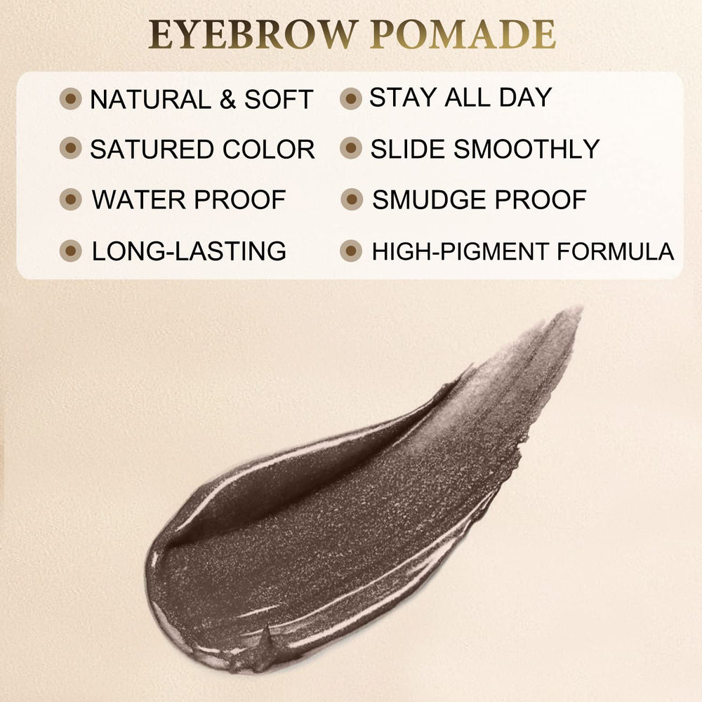 LAVONE cepillo doble para cejas, peina y define con un solo accesorio.