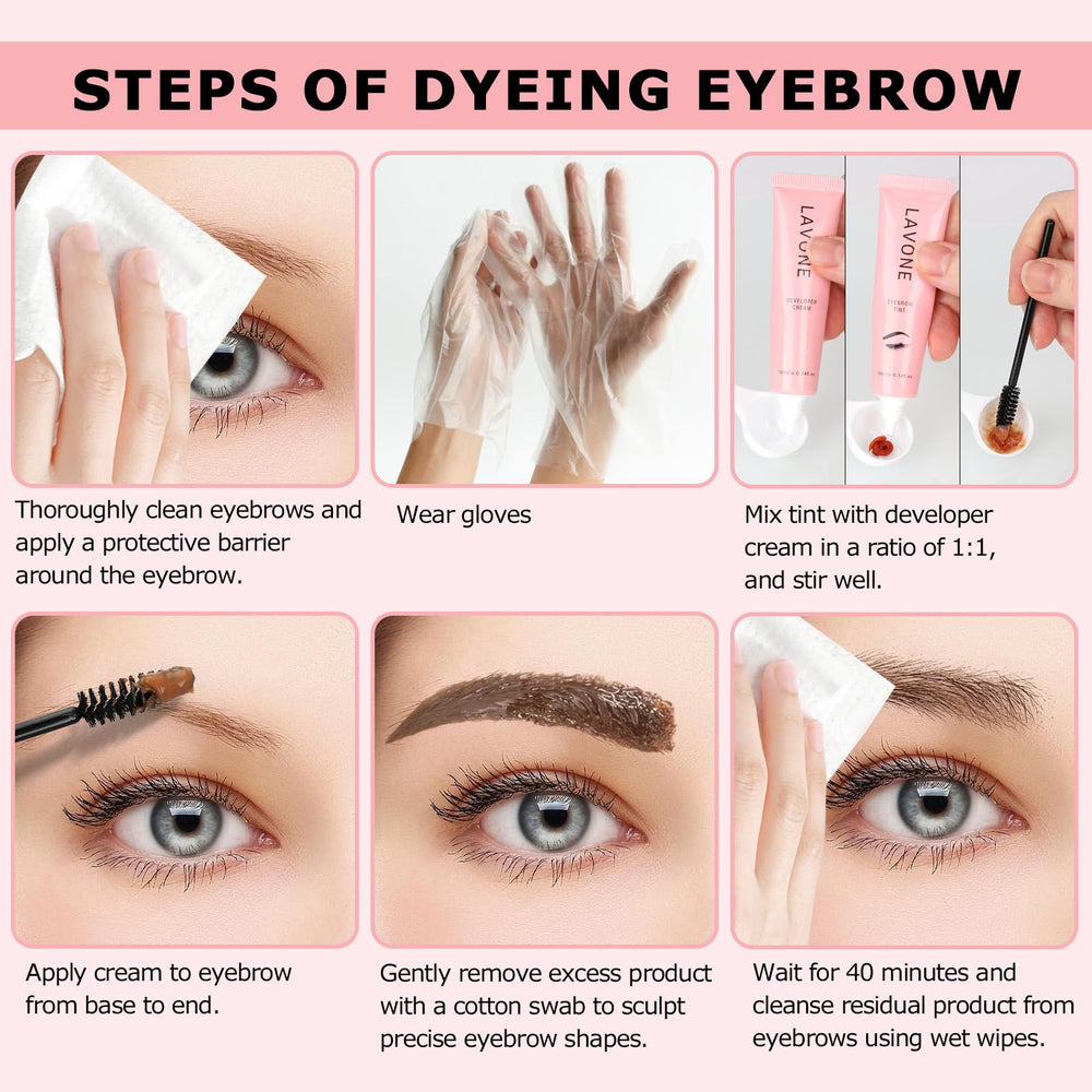 LAVONE lápiz cejas ultradelgado para trazos naturales