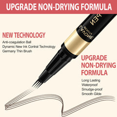 LAVONE punta curva para definición precisa de cejas