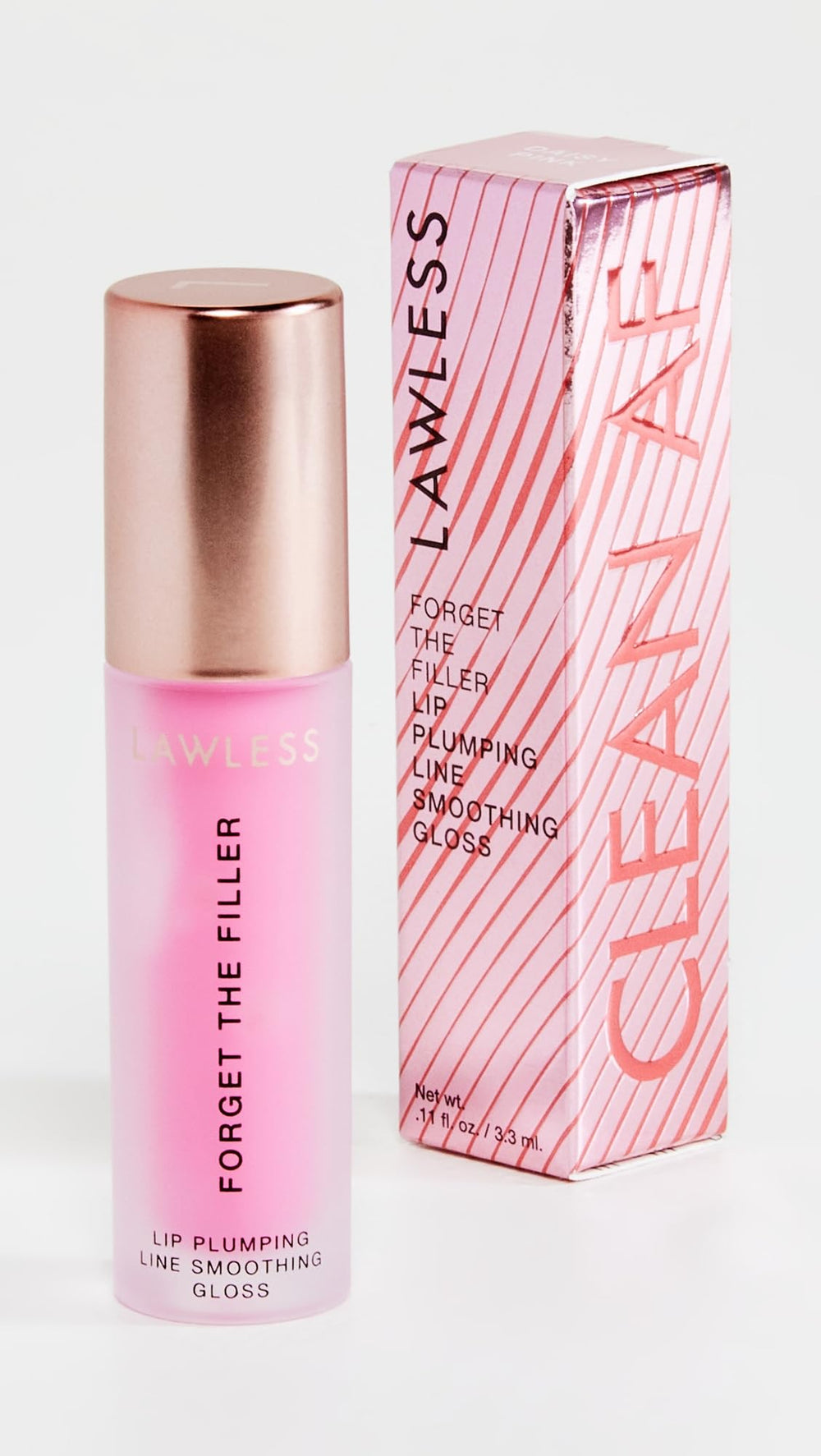 Lawless brillo labial: acabado brillante para labios definidos.