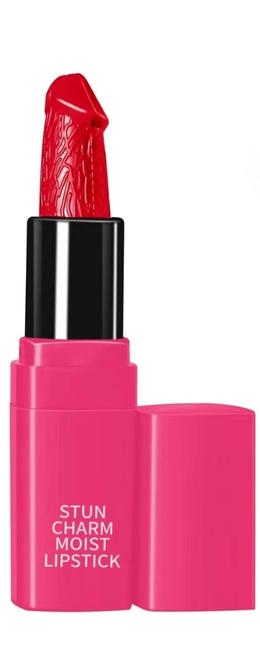 Laymoon Labial divertido con forma de hongo, ideal para sorprender en fiestas