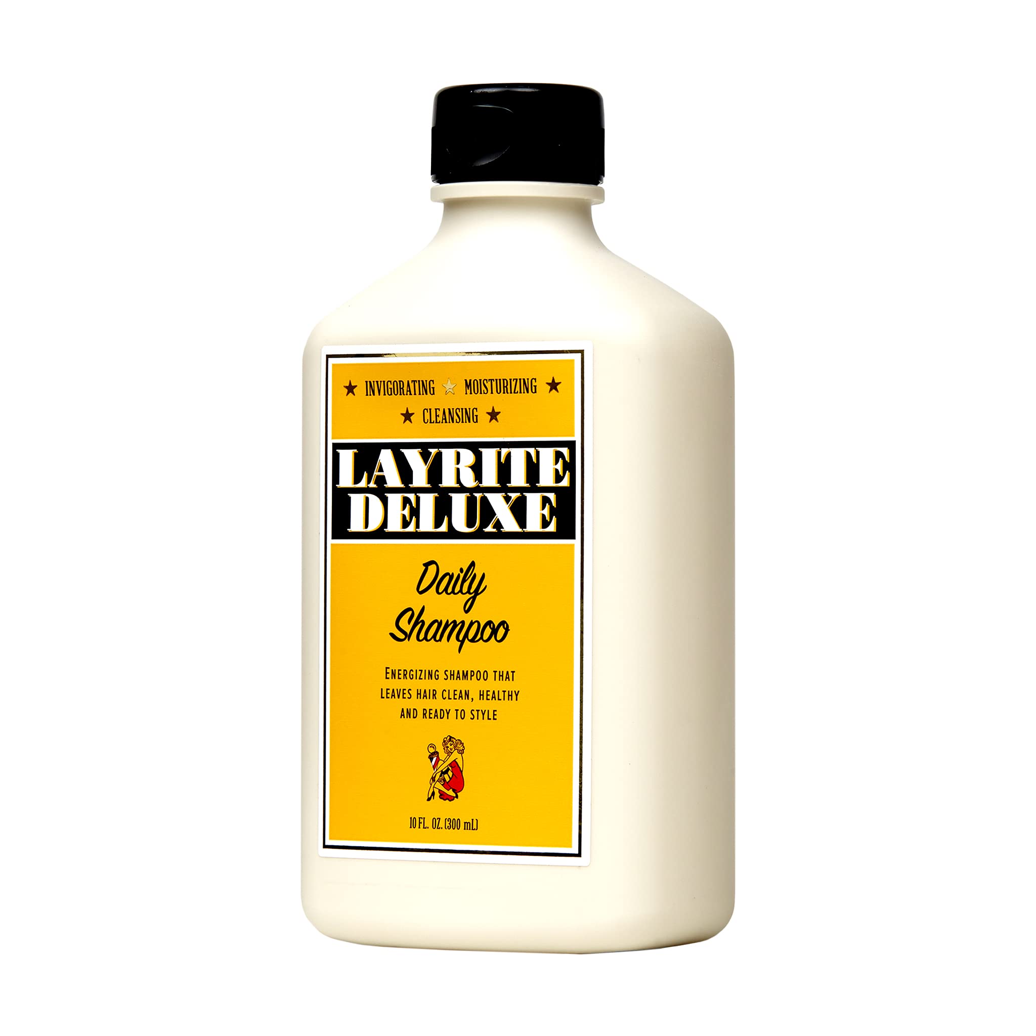 Champú diario Layrite, aroma a eucalipto y cáñamo, experiencia vigorizante