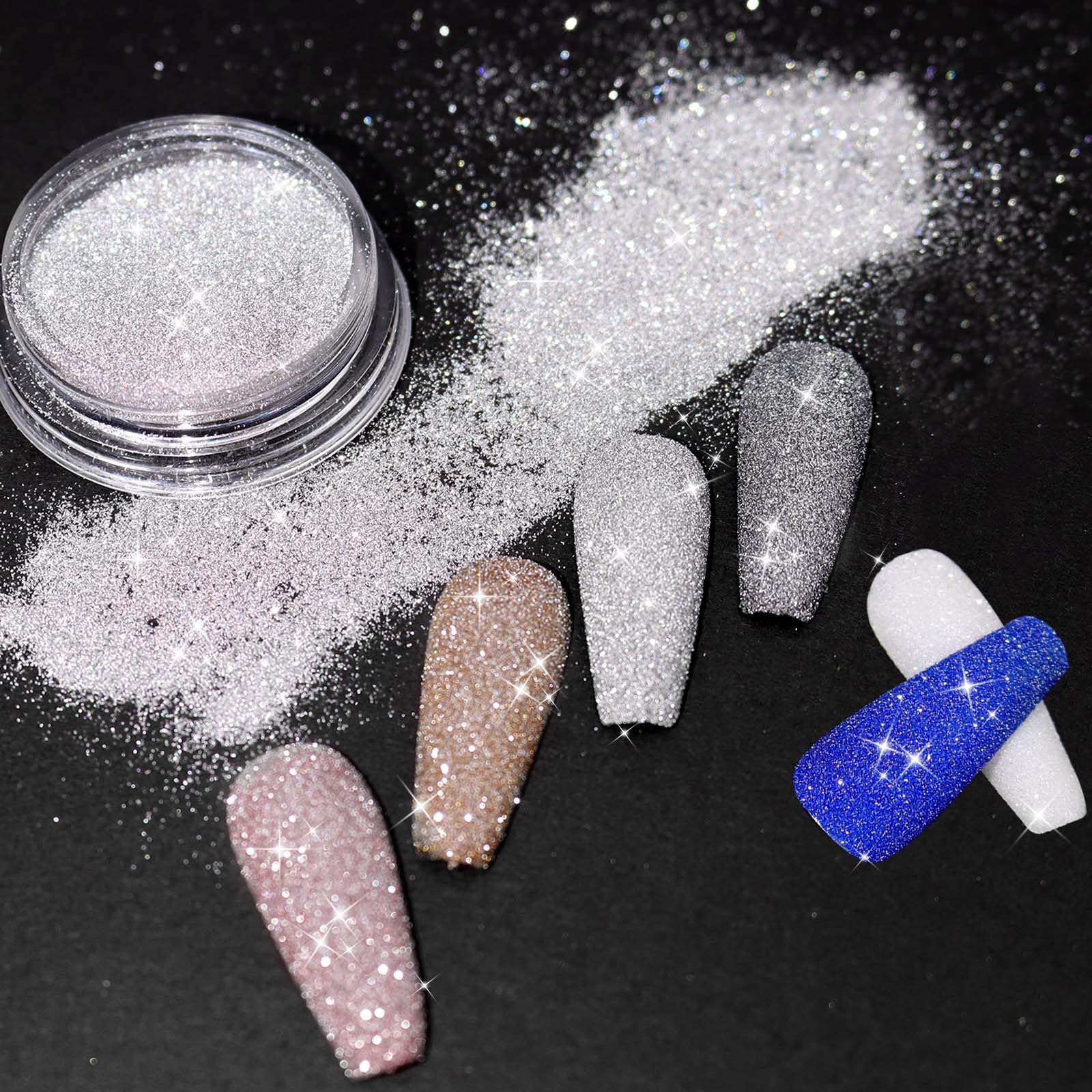 Laza diamante para uñas acrílicas: compatible con uñas naturales